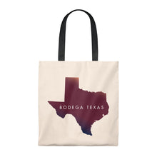 Load image into Gallery viewer, Maroon Texas Tote Bag - Vintage