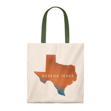 Load image into Gallery viewer, Burnt Orange Texas Tote Bag - Vintage